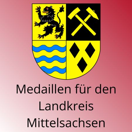 Landkreis Mittelsachsen - Medaillen der MünzManufaktur Medaillen Landkreis Mittelsachsen